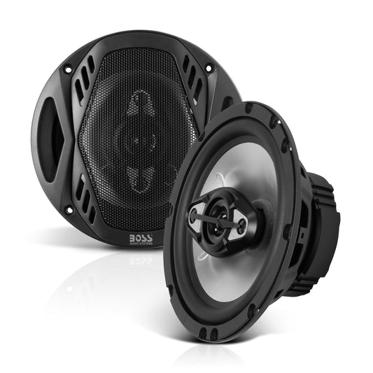 BOSS Audio Systems NX694 6 x 9 Inch Car Door Speakers - 800 Watts (per Pair), Coaxial, 4 Way, Full Range 4 Ohms, Sold in Pairs, Bocinas para Carro