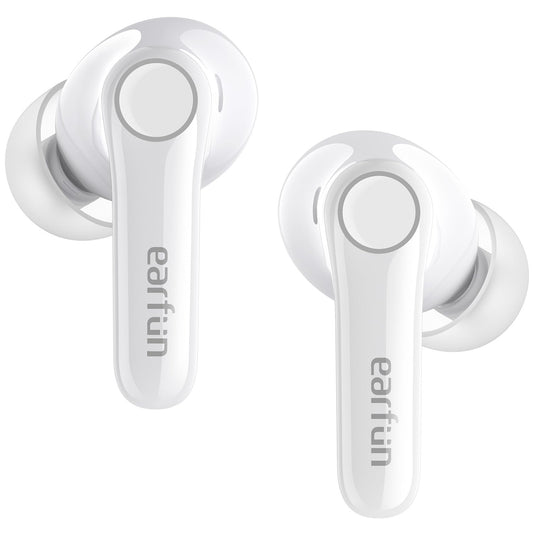 EarFun Air Pro 4 Adaptive Noise Cancelling Wireless Earbuds Bluetooth | Qualcomm Snapdragon Sound,aptX™ Lossless,6 Mics AI cVc 8.0 Call,LDAC Hi-Res Audio, 52H Playtime,BT5.4,in-Ear Detection