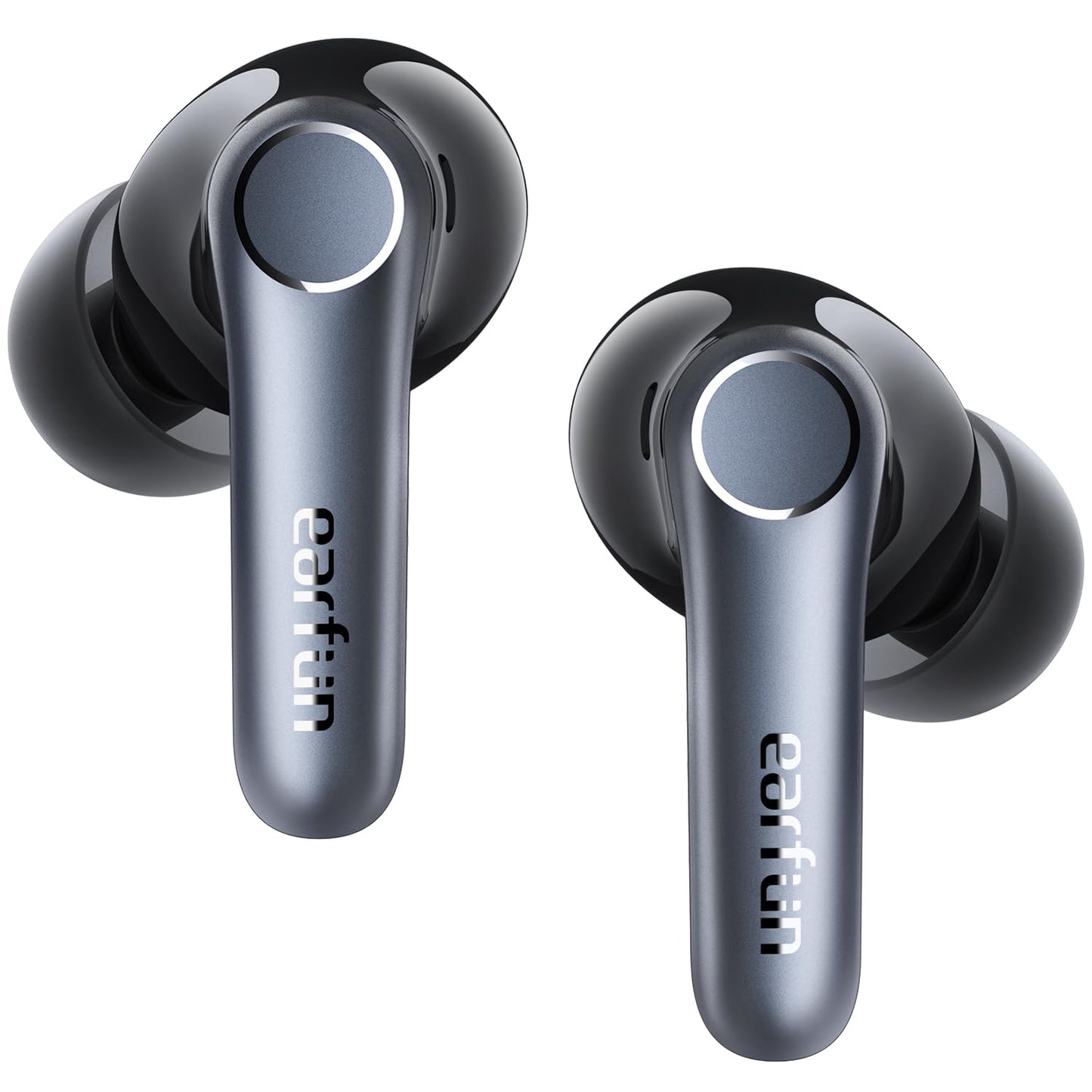 EarFun Air Pro 4 Adaptive Noise Cancelling Wireless Earbuds Bluetooth | Qualcomm Snapdragon Sound,aptX™ Lossless,6 Mics AI cVc 8.0 Call,LDAC Hi-Res Audio, 52H Playtime,BT5.4,in-Ear Detection