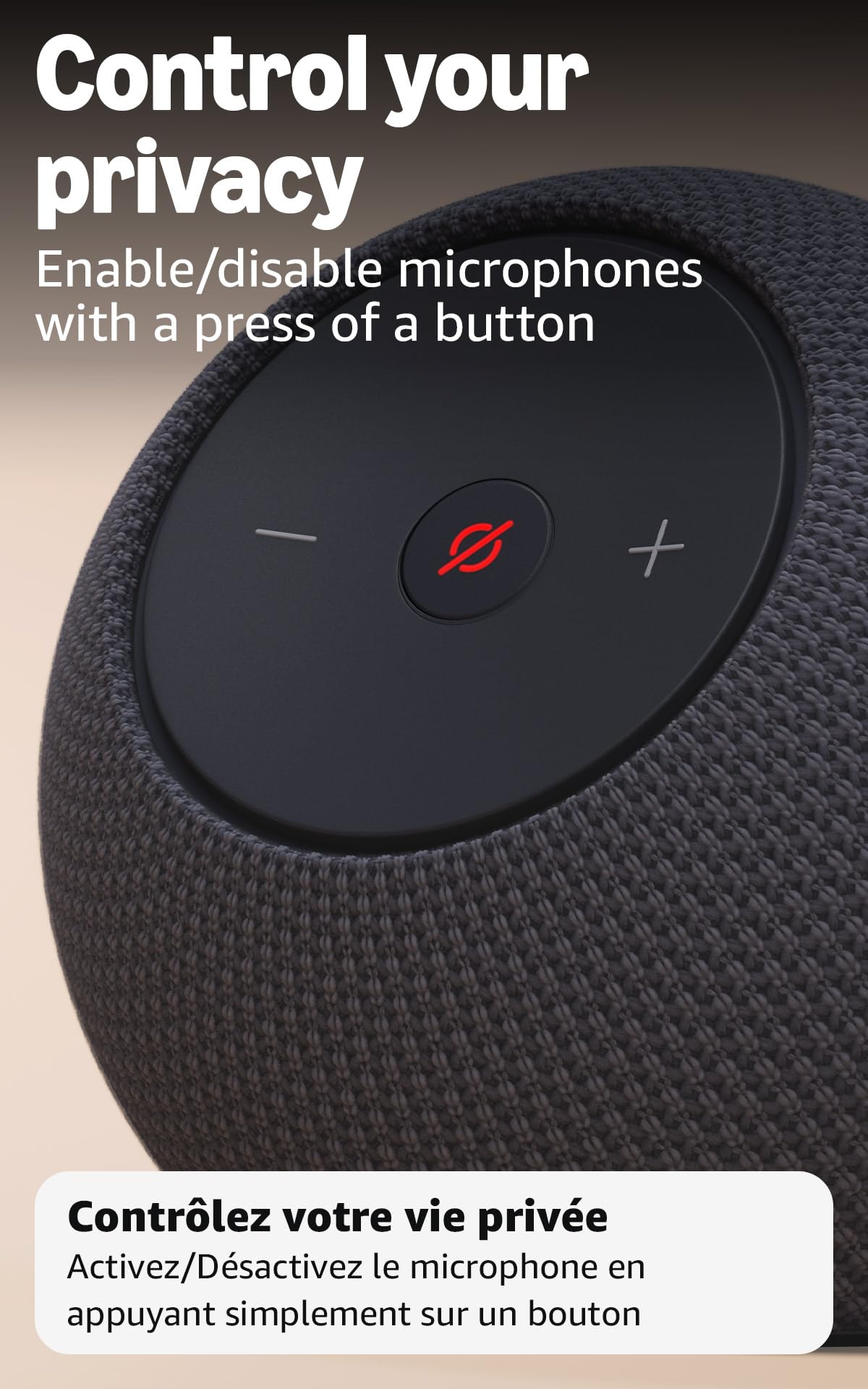 Amazon Echo Dot Max (newest model), Alexa speaker with room-filling sound and nearly 3x bass, Great for living rooms and medium-sized spaces, Designed for Alexa+, Graphite