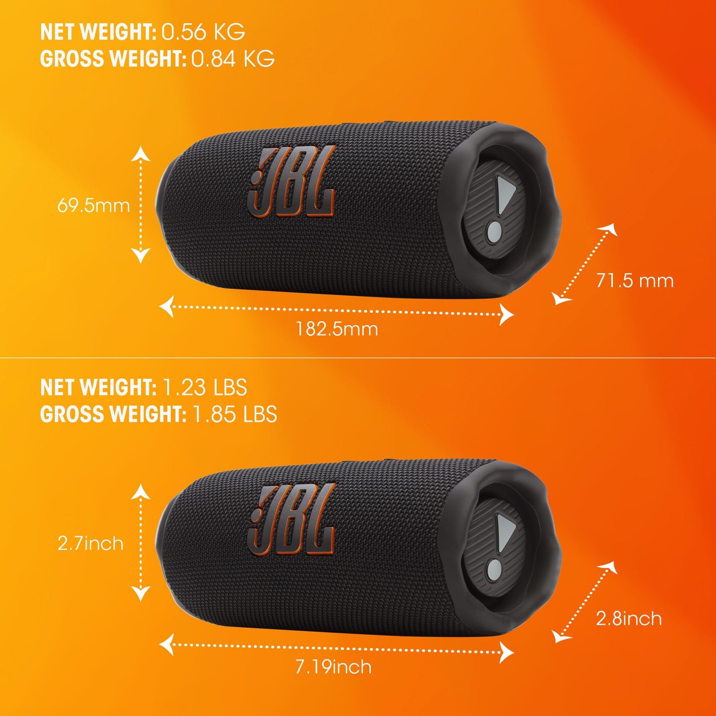 JBL Flip Essential 3 SE - Portable Waterproof Speaker - Gun Metal
